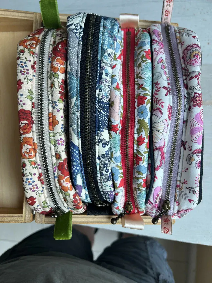 Liberty Cosmetic Pouch detail