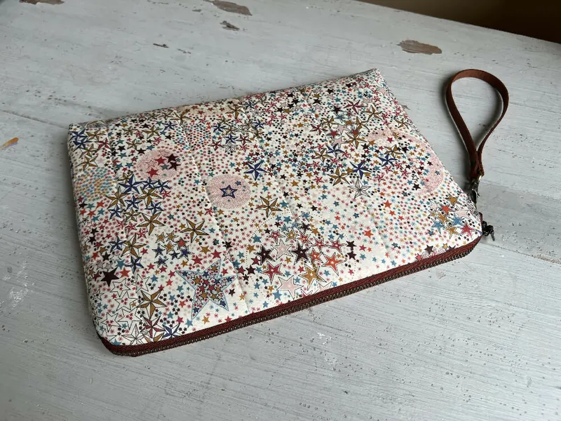Liberty London iPad Sleeve pattern